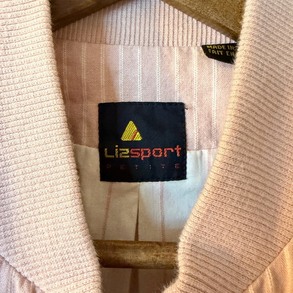 Vintage Liz Claiborne Sport Jacket Petite Medium - Picture 3 of 6